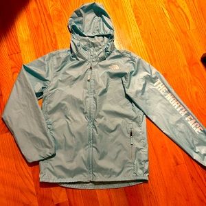 The North Face rain jacket size 14/16